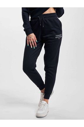 شلوار کرمگن آبی زنانه پاچه تنگ Tommy Hilfiger - کد 781869424