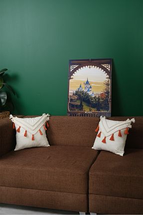 کوسن و روکش کوسن نباتی کتان elyese - کد 781779035