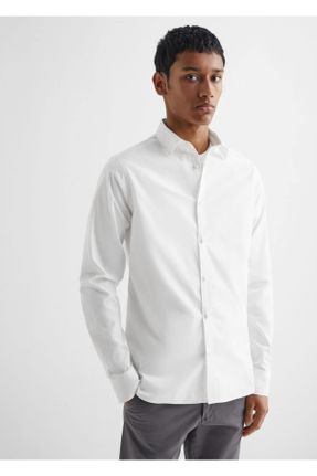 تی شرت سفید مردانه اسلیم فیت کد 637540280