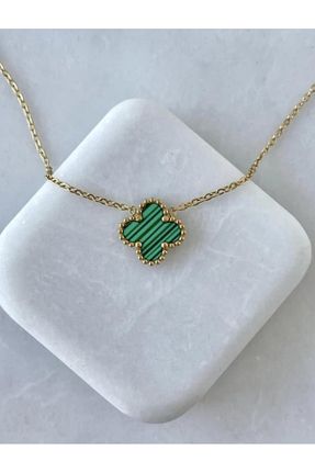 گردنبند استیل ( فولاد ) طلائی زنانه استیل ضد زنگ Chiaro Accessory - کد 773608335