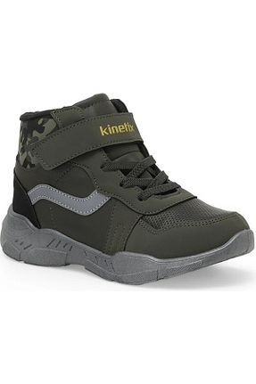 بوت / نیم بوت خاکی بچه گانه پاشنه تخت Kinetix - کد 782063811