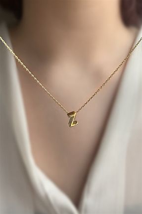 گردنبند نقره زرد زنانه 925 عیار Ziu - کد 84073411