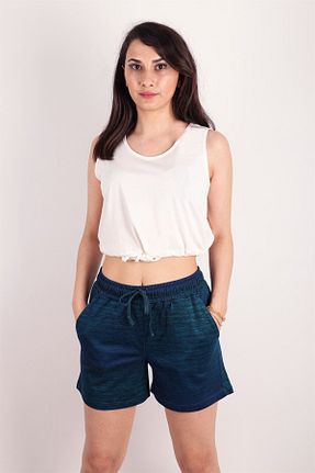 شلوارک و برمودا سبز زنانه Relaxed Rich - کد 104185200