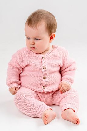 ست نوزادی صورتی بچه گانه اکریلیک Minora - کد 409536681