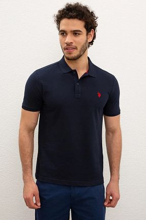 پولوشرت سرمه ای مردانه %100 پنبه U.S. Polo Assn. - کد 782141433