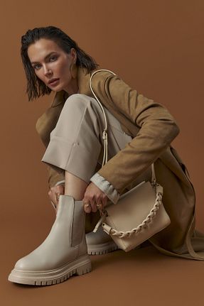 بوت / نیم بوت صورتی زنانه چرم خالص Sole Sisters - کد 746293034