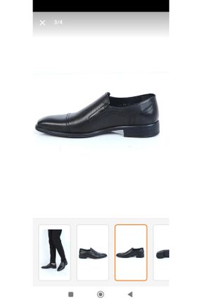 کفش کژوال مشکی مردانه پاشنه کوتاه ( 4 - 1 cm ) پاشنه پر کد 781914520