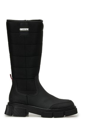 چکمه مشکی زنانه چرم مصنوعی U.S. Polo Assn. - کد 782224062