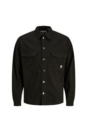 پیراهن مشکی مردانه اورسایز Jack & Jones - کد 781935728