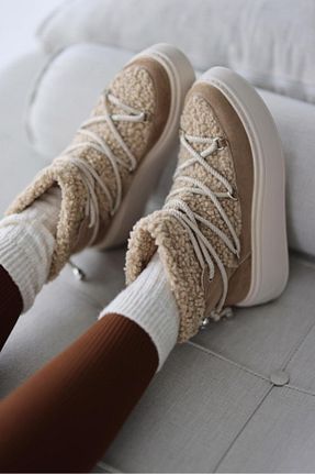 بوت / نیم بوت قهوه ای زنانه پاشنه تخت selinshoes - کد 782104804