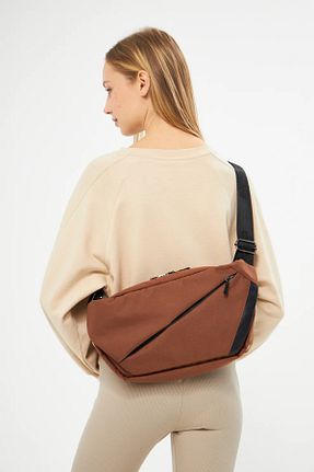 کیف پستچی قهوه ای زنانه پارچه ای Snug Up - کد 782064228