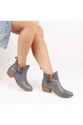 بوت / نیم بوت طوسی زنانه پاشنه تخت Sail Lakers - کد 50074980