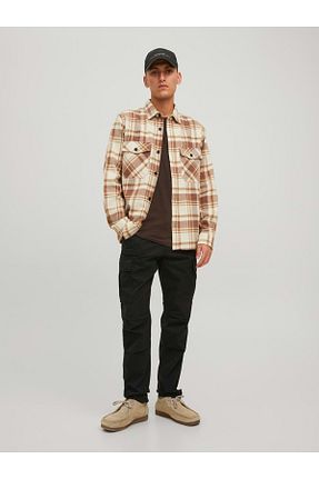 شلوار مشکی مردانه پارچه Jack & Jones - کد 687833626
