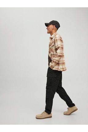 شلوار مشکی مردانه پارچه Jack & Jones - کد 687833626