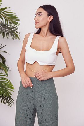 بلوز نباتی زنانه ساده Spesniks - کد 450327557