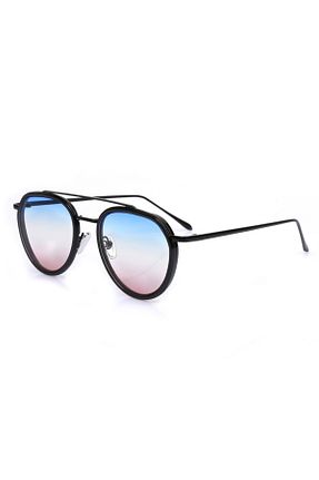 عینک آفتابی آبی زنانه UV400 MOONMEE - کد 782635943