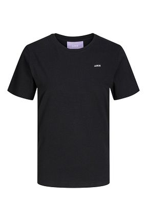 تیشرت مشکی زنانه رگولار Jack & Jones - کد 782635602