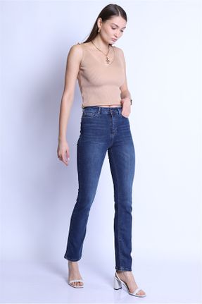 شلوار جین آبی زنانه پاچه تنگ جین کد 270168644