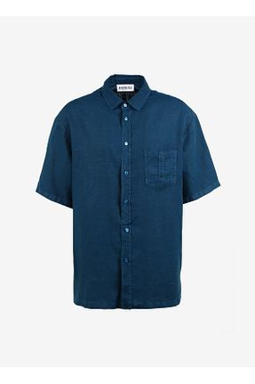 پیراهن فیروزه ای مردانه رگولار Bikkembergs - کد 782353437