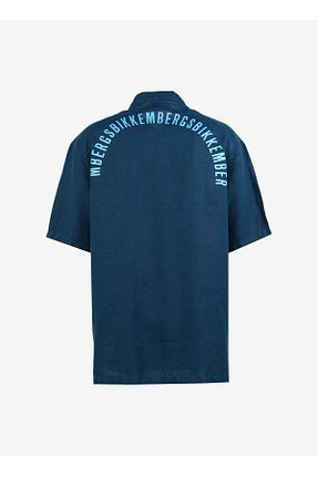 پیراهن فیروزه ای مردانه رگولار Bikkembergs - کد 782353437
