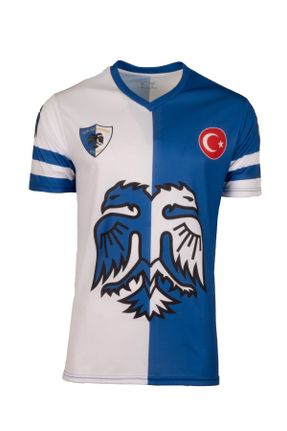 لباس فرم آبی مردانه فوتبال کد 704773081