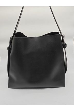 کیف دوشی مشکی زنانه چرم مصنوعی hill bag - کد 782400095