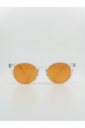 عینک آفتابی نارنجی زنانه UV400 GlimmerGroove - کد 782508644