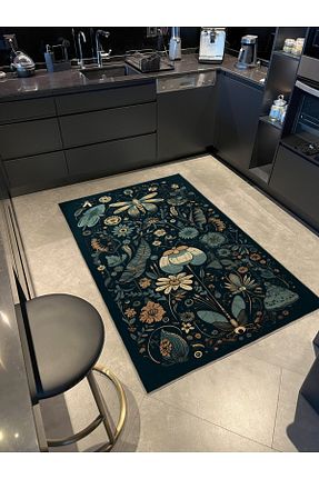 فرش رنگی قابل شستشو Rugs Modern Halı - کد 782435748