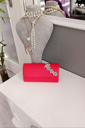کیف مجلسی قرمز زنانه LA CALZATURE - کد 782493361