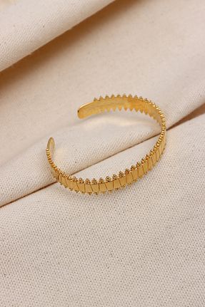 دستبند استیل (فولاد) طلائی زنانه استیل (فولاد) Süspüs Accessories - کد 782524866