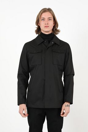 کاپشن مشکی مردانه اسلیم فیت UFK MODA - کد 762927089