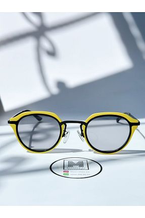عینک آفتابی زرد زنانه UV400 MOONMEE - کد 782266128