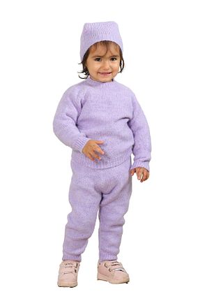 ست نوزادی بنفش بچه گانه اکریلیک Nisrakids - کد 782247832