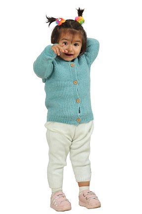ست نوزادی سبز بچه گانه اکریلیک Nisrakids - کد 782346113