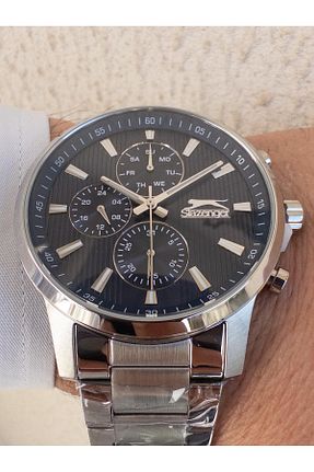 ساعت مچی سرمه ای مردانه 41-45 میلی متر Slazenger - کد 734902763
