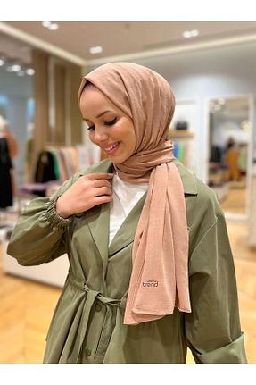 شال بژ زنانه شیفون Armine - کد 782387925