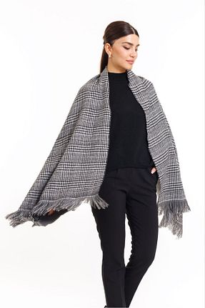 شال طوسی زنانه اکریلیک Genel Markalar - کد 776935808