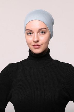 کلاه شنای حجاب طوسی زنانه Altobeh - کد 775389544