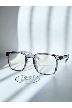 عینک محافظ نور آبی طوسی زنانه پلاستیک MOONMEE - کد 782633343
