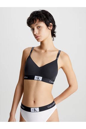 سوتین ورزشی مشکی زنانه پنبه ای Calvin Klein - کد 692850651
