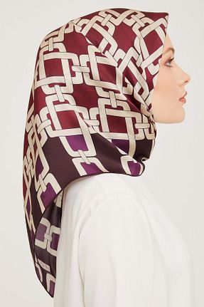 روسری زرشکی İpek Tivil Armine - کد 759363068