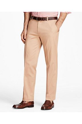شلوار بژ مردانه پارچه BROOKS BROTHERS - کد 6614349