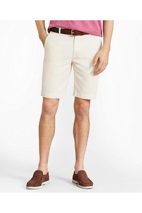 شلوارک و برمودا بژ مردانه پنبه ای BROOKS BROTHERS - کد 42609260