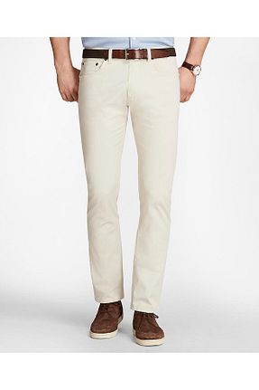 شلوار بژ مردانه پارچه BROOKS BROTHERS - کد 37605565