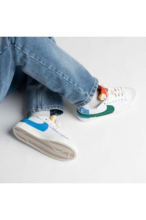 کفش اسنیکر رنگی زنانه بند دار Nike - کد 782735394
