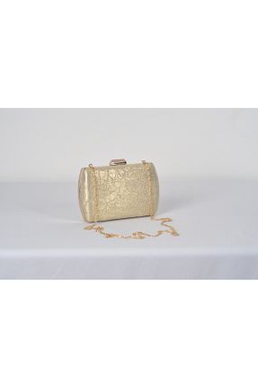 کیف مجلسی طلائی زنانه MUBBS - کد 782902357