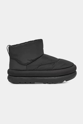 بوت / نیم بوت مشکی زنانه پاشنه تخت UGG - کد 758285555