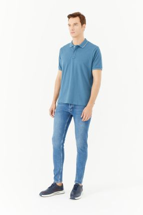 شلوار جین آبی مردانه استاندارد کد 747448789