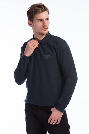 سوئیشرت آبی مردانه ساده Lee Cooper - کد 3632682
