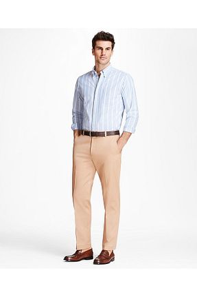 شلوار بژ مردانه بافتنی BROOKS BROTHERS - کد 37593966